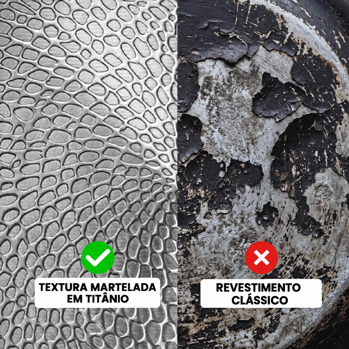 Titanio, antiadherente, inox o hierro fundido: ¿cuál es la mejor sartén?