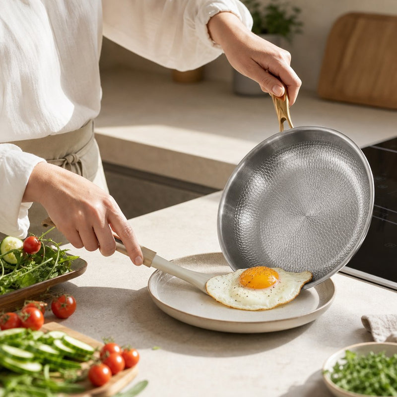 La padella attacca? Il test della goccia d'acqua